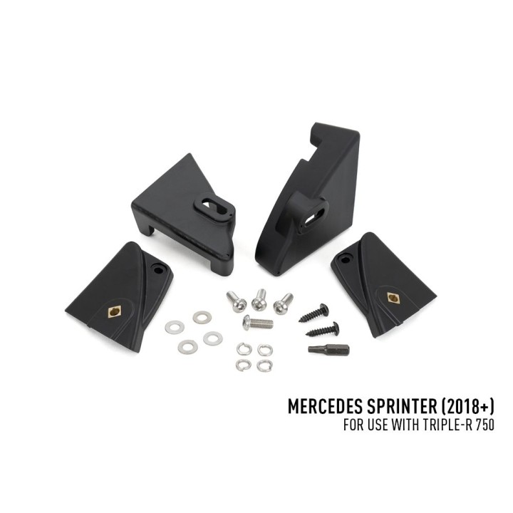 Kit de Integrare Proiectoare LED Omologate Pentru Grilă, Lazer Lamps cu 2x Triple-R 750 Elite (Gen2), 1x Grille Mount Brackets ș
