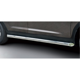 Praguri Laterale, Steeler 4x4 Side Bars, Culoare Argintiu, Kia Sportage 2010 - 2015 - EDK.ro