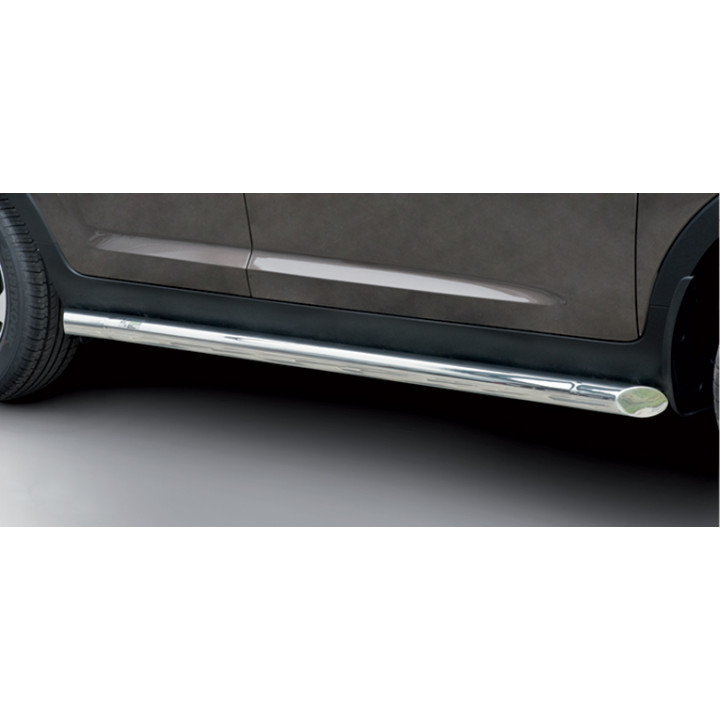 Praguri Laterale, Steeler 4x4 Side Bars, Culoare Argintiu, Kia Sportage 2010 - 2015 - EDK.ro