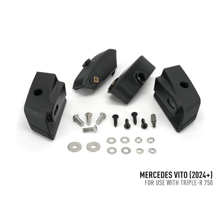 EC Approved LED Projector Integration Kit for Grille, Lazer Lamps with 2x Triple-R 750 Elite, 1x Grille Mount Brackets and 1x Wi