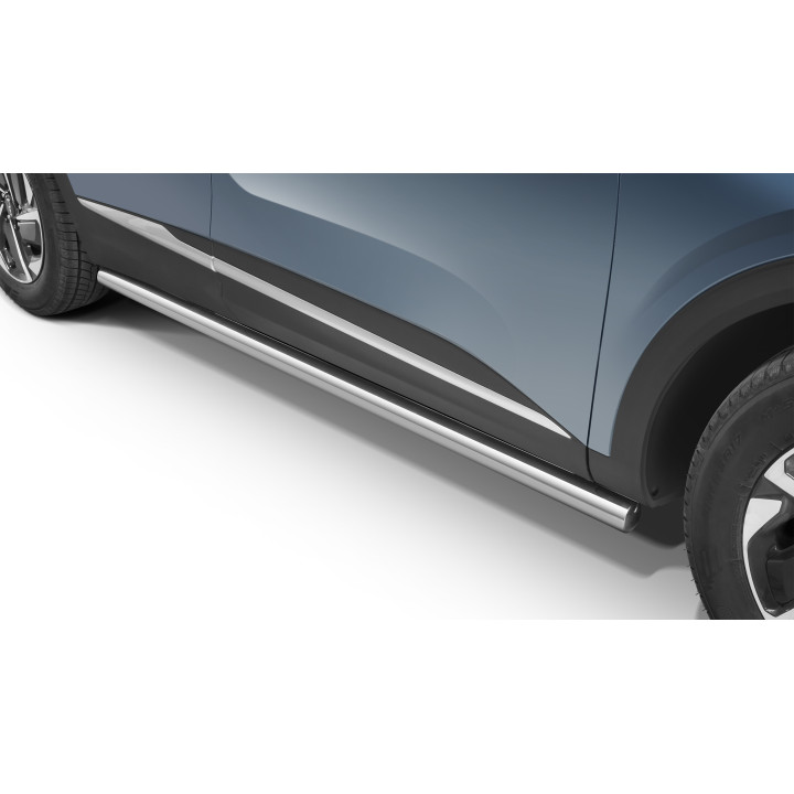 Praguri Laterale, Steeler 4x4 Side Bars, Culoare Argintiu, Kia Sportage 2021 - Prezent - EDK.ro