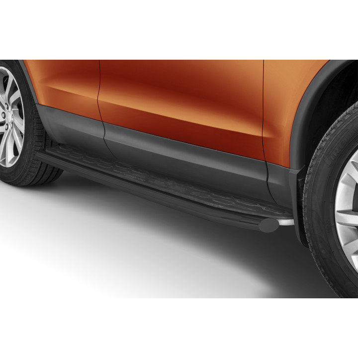 Side Steps, Steeler 4x4 Side Bars, Color Silver, Land Rover Discovery 5 2017 - Present - EDK.ro