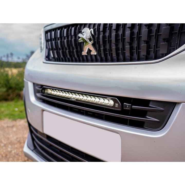 EC Approved LED Projector Integration Kit for Grille, Lazer Lamps with 1x Linear-18 Elite, 1x Grille Mount Brackets and 1x Wirin