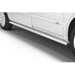 Side Steps, Steeler 4x4 Side Bars, Color Silver, Mercedes-Benz Vito 2003 - 2010 - EDK.ro