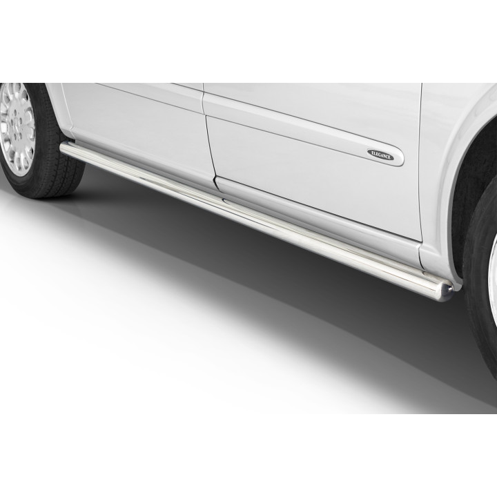 Praguri Laterale, Steeler 4x4 Side Bars, Culoare Argintiu, Mercedes-Benz Vito 2003 - 2010 - EDK.ro