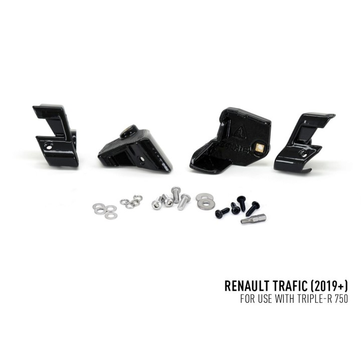 Kit de Integrare Proiectoare LED Omologate Pentru Grilă, Lazer Lamps cu 2x Triple-R 750 Wide, 1x Grille Mount BracketsK și 1x Wi