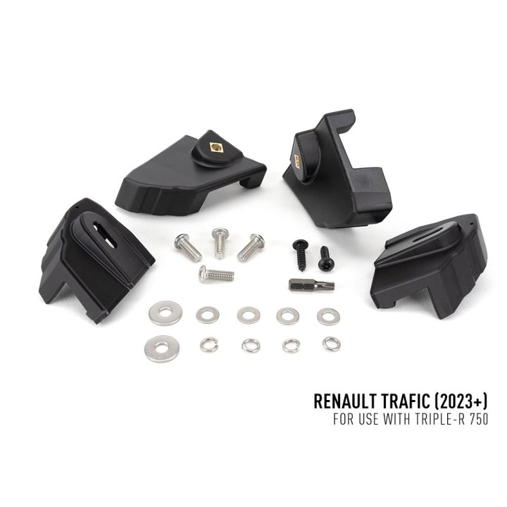 Kit de Integrare Proiectoare LED Omologate Pentru Grilă, Lazer Lamps cu 2x Triple-R 750 Wide, 1x GM-RNTR-02K și 1x Wiring Kit, R