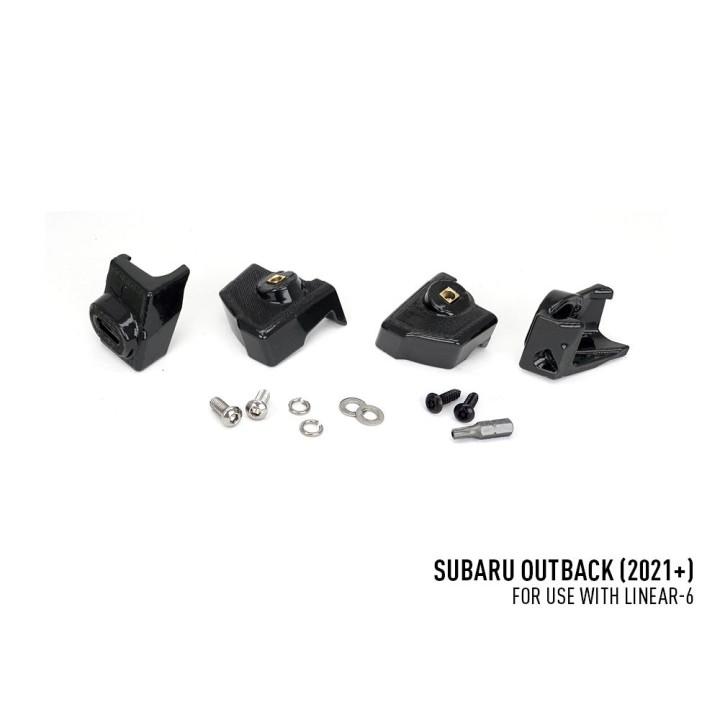 Kit de Integrare Proiectoare LED Omologate Pentru Grilă, Lazer Lamps cu 2x Linear-6 Elite, 1x Grille Mount Brackets și 1x Wiring