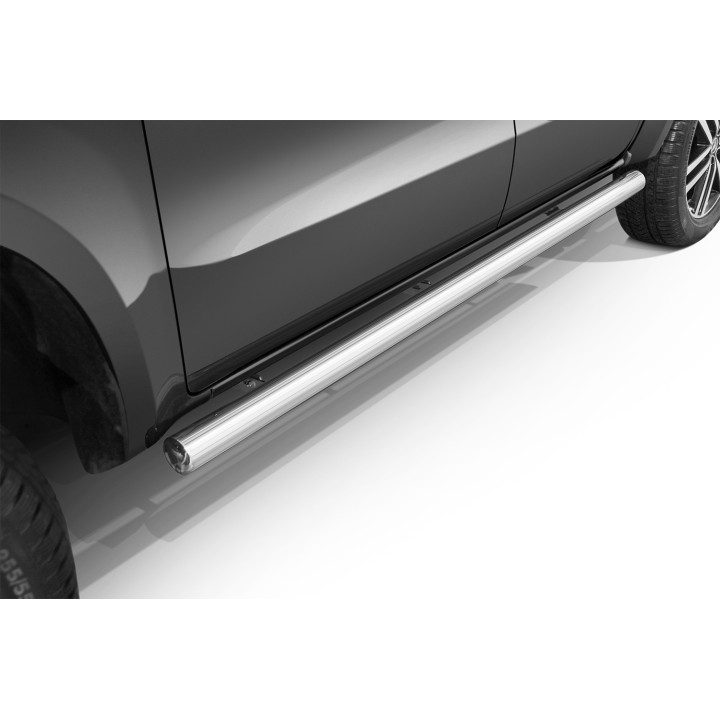 Side Steps, Steeler 4x4 Side Bars, Color Silver, Mercedes-Benz X-Class 2017 - Present - EDK.ro
