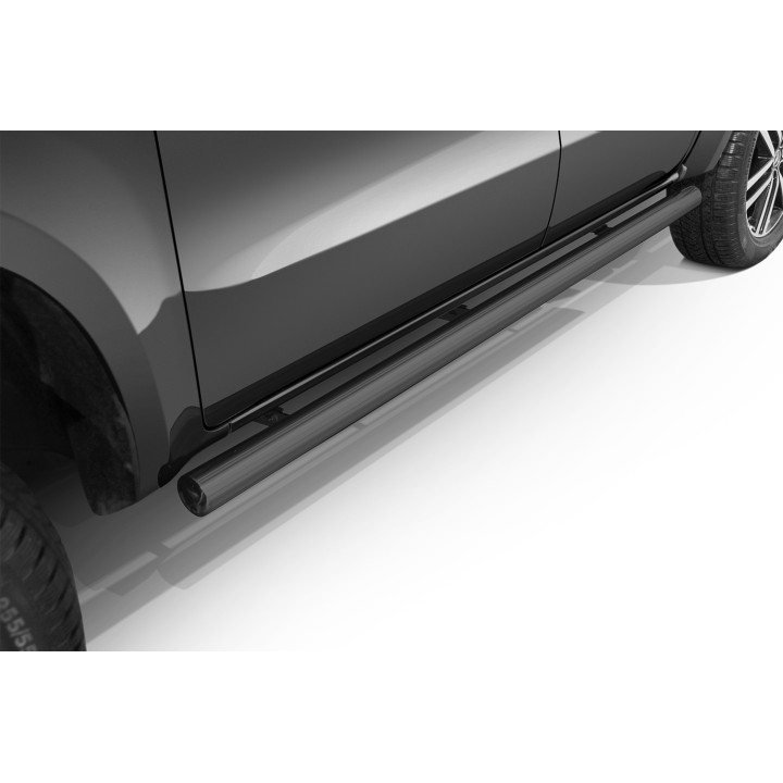 Praguri Laterale, Steeler 4x4 Side Bars, Culoare Argintiu, Mercedes-Benz X-Class 2017 - Prezent - EDK.ro
