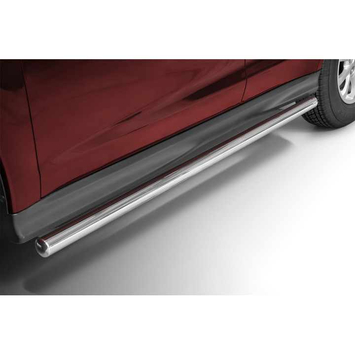 Praguri Laterale, Steeler 4x4 Side Bars, Culoare Argintiu, Mitsubishi ASX 2017 - 2019 - EDK.ro