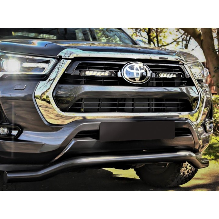 Kit de Integrare Proiectoare LED Omologate Pentru Grilă, Lazer Lamps cu 2x Linear-6 Standard, 1x Grille Mount Brackets și 1x Wir