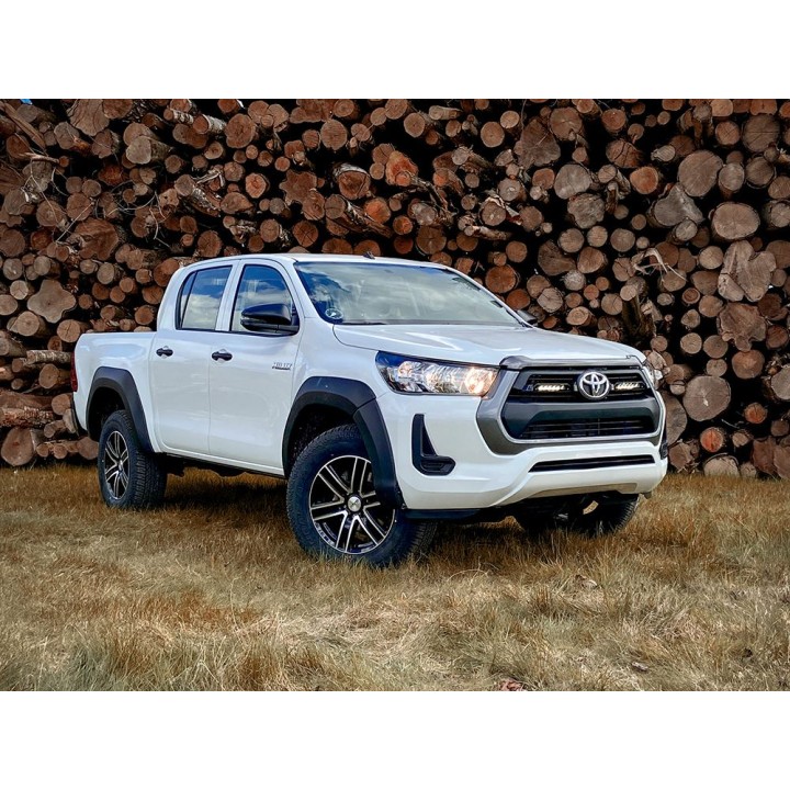 EC Approved LED Projector Integration Kit for Grille, Lazer Lamps with 2x Linear-6 Elite+, 1x Grille Mount Brackets and 1x Wirin