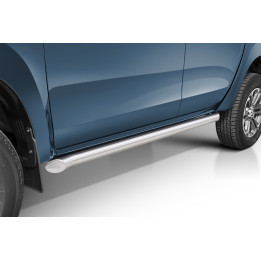 Side Steps, Steeler 4x4 Side Bars, Color Silver, Mitsubishi L200 2015 - 2019 - EDK.ro