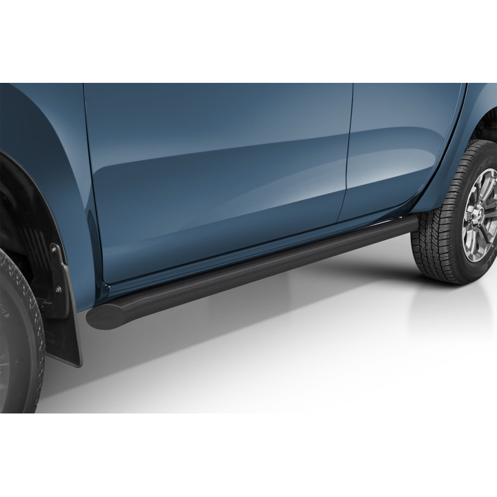 Praguri Laterale, Steeler 4x4 Side Bars, Culoare Argintiu, Mitsubishi L200 2015 - 2019 - EDK.ro