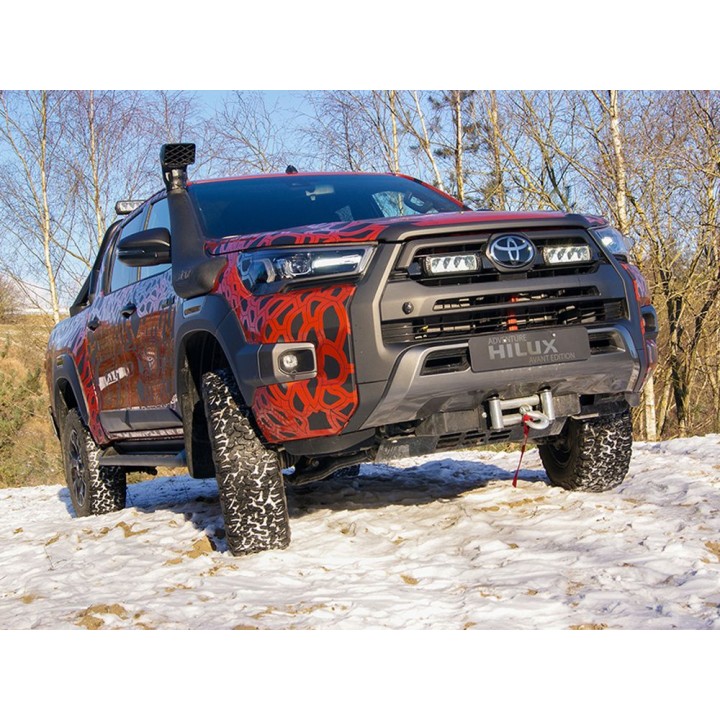 EC Approved LED Projector Integration Kit for Grille, Lazer Lamps with 2x Triple-R 750 Elite (Gen2), 1x Grille Mount Brackets an