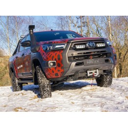 EC Approved LED Projector Integration Kit for Grille, Lazer Lamps with 2x Triple-R 750 Std (Gen2), 1x Grille Mount Brackets and 