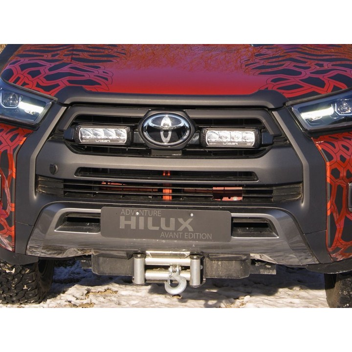EC Approved LED Projector Integration Kit for Grille, Lazer Lamps with 2x Triple-R 750 Std (Gen2), 1x Grille Mount Brackets and 