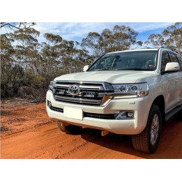 EC Approved LED Projector Integration Kit for Grille, Lazer Lamps with 2x Triple-R 750 Wide, 1x Grille Mount Brackets and 1x Wir