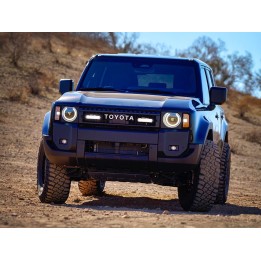 Kit de Integrare Proiectoare LED Omologate Pentru Grilă, Lazer Lamps cu 2x ST4, 1x Grille Mount Brackets și 1x Wiring Kit, Toyot