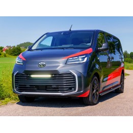 Kit de Integrare Proiectoare LED Omologate Pentru Grilă, Lazer Lamps cu 1x Linear-18 Elite i-LBA, 1x Grille Mount Brackets și 1x