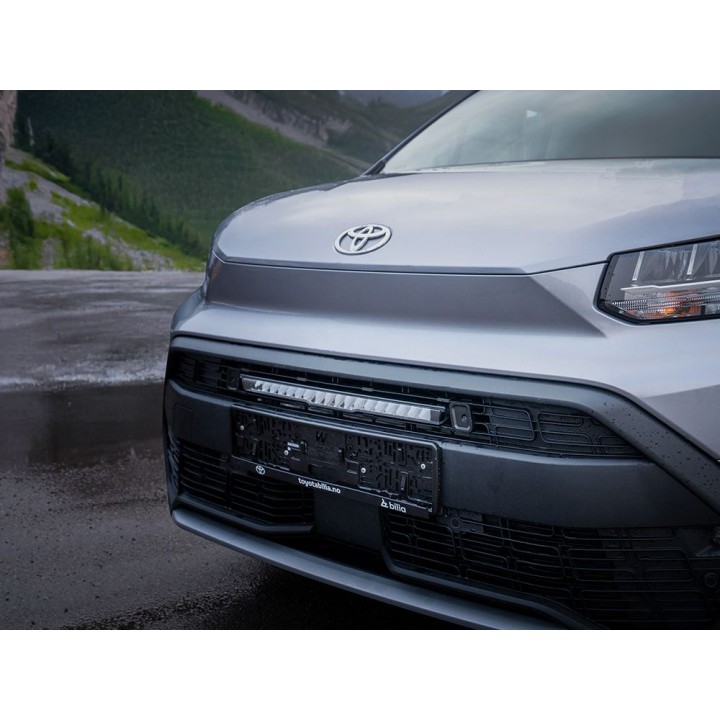 EC Approved LED Projector Integration Kit for Grille, Lazer Lamps with 1x Linear-18 Elite+ and 1x Grille Mount Brackets, Toyota 