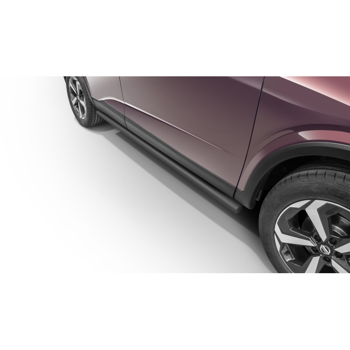 Side Steps, Steeler 4x4 Side Bars, Color Silver, Nissan Qashqai 2021 - Present - EDK.ro