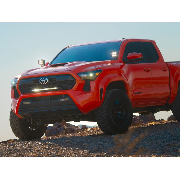 EC Approved LED Projector Integration Kit for Grille, Lazer Lamps with 1x Linear-18 Elite, 1x Grille Mount Brackets and 1x Wirin