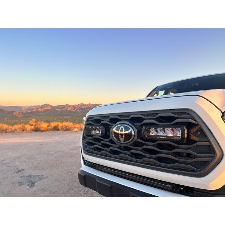 EC Approved LED Projector Integration Kit for Grille, Lazer Lamps with 2x Triple-R 750 Beacon, 1x GM-TAC-01K and 1x Wiring Kit, 