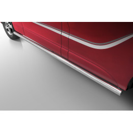 Praguri Laterale, Steeler 4x4 Side Bars, Culoare Argintiu, Opel Vivaro 2014 - 2019 - EDK.ro