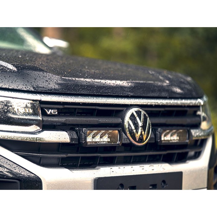 Kit de Integrare Proiectoare LED Omologate Pentru Grilă, Lazer Lamps cu 2x Triple-R 750 (Gen2), 1x Grille Mount Brackets și 1x W