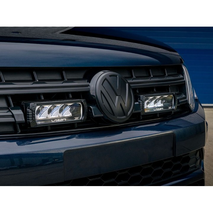 EC Approved LED Projector Integration Kit for Grille, Lazer Lamps with 2x Triple-R 750 Beacon, 1x Grille Mount Brackets and 1x W