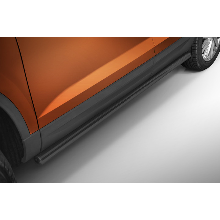 Side Steps, Steeler 4x4 Side Bars, Color Silver, Seat Ateca 2016 - 2020 - EDK.ro