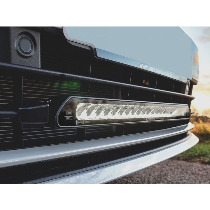 EC Approved LED Projector Integration Kit for Grille, Lazer Lamps with 1x Linear-18 Elite with i-LBA, 1x Grille Mount Brackets a