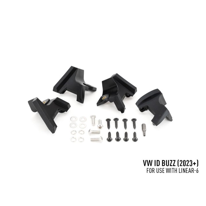Kit de Integrare Proiectoare LED Omologate Pentru Grilă, Lazer Lamps cu 2x Linear-6 Elite, 1x GM-BUZZ-01K și 1x Wiring Kit, Volk