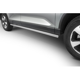 Side Steps, Steeler 4x4 Side Bars, Color Silver, SsangYong Rexton 2018 - Present - EDK.ro