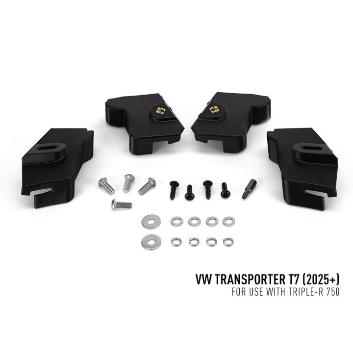 EC Approved LED Projector Integration Kit for Grille, Lazer Lamps with 2x Triple-R 750, 1x Grille Mount Brackets and 1x Wiring K