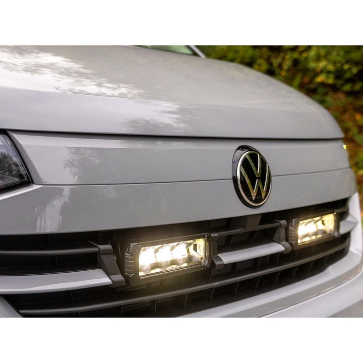 Kit de Integrare Proiectoare LED Omologate Pentru Grilă, Lazer Lamps cu 2x Triple-R 750 Beacon, 1x Grille Mount Brackets și 1x W