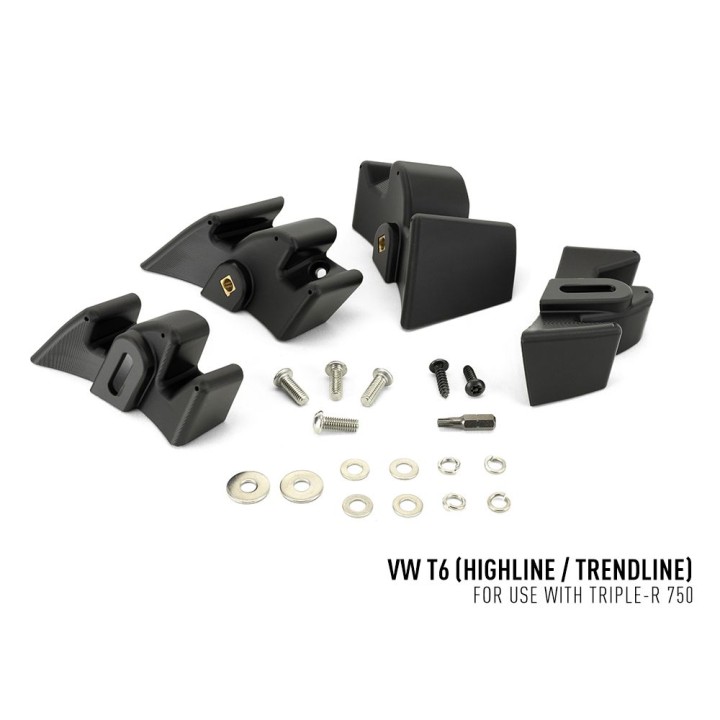 EC Approved LED Projector Integration Kit for Grille, Lazer Lamps with 2x Triple-R 750 Std (Gen2), 1x Grille Mount Brackets and 
