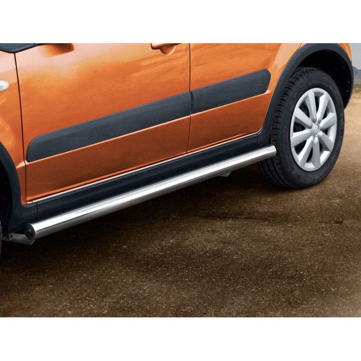 Praguri Laterale, Steeler 4x4 Side Bars, Culoare Argintiu, Suzuki SX4 2006 - 2013 - EDK.ro