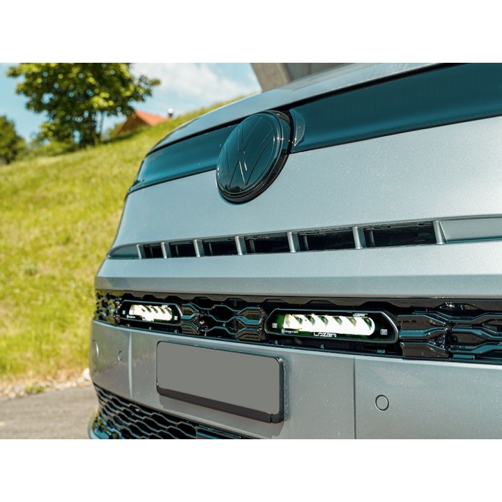 Kit de Integrare Proiectoare LED Omologate Pentru Grilă, Lazer Lamps cu 2x Linear-6 Elite, 1x Grille Mount Brackets și 1x Wiring