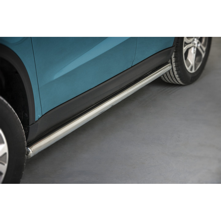 Praguri Laterale, Steeler 4x4 Side Bars, Culoare Argintiu, Suzuki Vitara 2015 - Prezent - EDK.ro