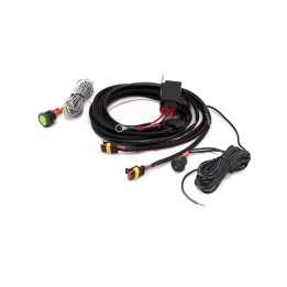 Electric Cable Kit for LED Projectors, Lazer Lamps Two-Lamp with Momentary Switch, 3-Pin, Superseal, 12V - EDK.ro