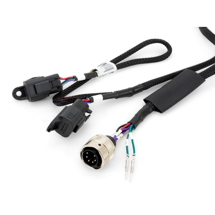 Kit Electric Pentru Proiectoare LED, Lazer Lamps Two-Lamp with ITT Connector, 4-Pin, Deutsch DT, 12V - EDK.ro
