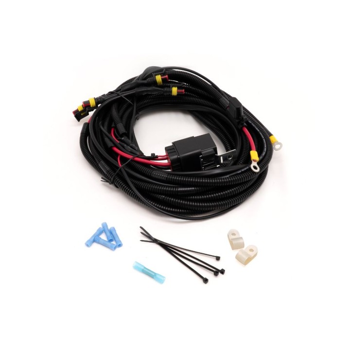 Electric Cable Kit for LED Projectors, Lazer Lamps Four-Lamp with Splice, 2-Pin, Superseal, 12V - EDK.ro
