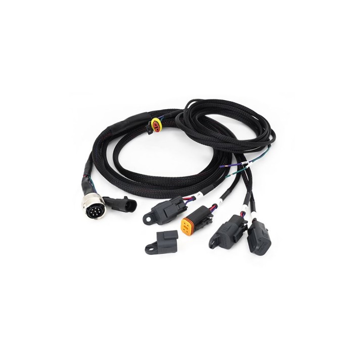 Kit Electric Pentru Proiectoare LED, Lazer Lamps Four-Lamp with ITT Connector, 4-Pin, Deutsch DT, 12V - EDK.ro