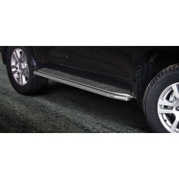 Praguri Laterale, Steeler 4x4 Side Bars, Culoare Argintiu, Toyota Land Cruiser 150 2010 - 2013 - EDK.ro