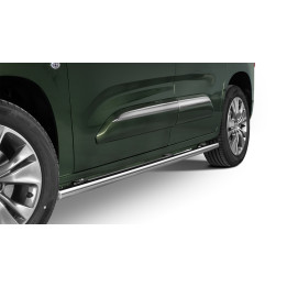 Side Steps, Steeler 4x4 Side Bars, Color Silver, Toyota ProAce City 2019 - Present - EDK.ro