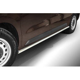 Praguri Laterale, Steeler 4x4 Side Bars, Culoare Argintiu, Toyota ProAce Verso 2016 - Prezent - EDK.ro