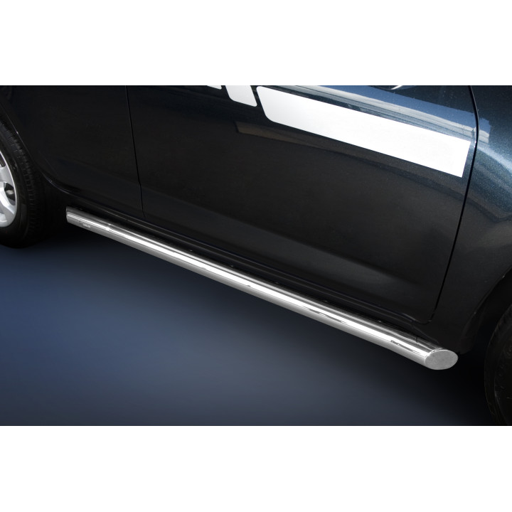 Side Steps, Steeler 4x4 Side Bars, Color Silver, Toyota RAV4 2010 - 2013 - EDK.ro
